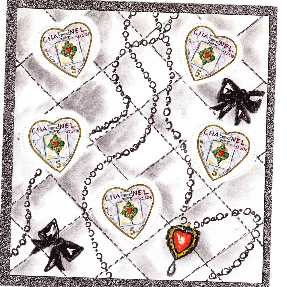 📮 CHANEL Stamp Sheet